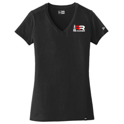 Ladies New Era V-Neck - embroidered Thumbnail