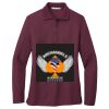 Ladies Silk Touch Long Sleeve Polo Thumbnail